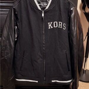 Michael Kors Quilted Black Jacket